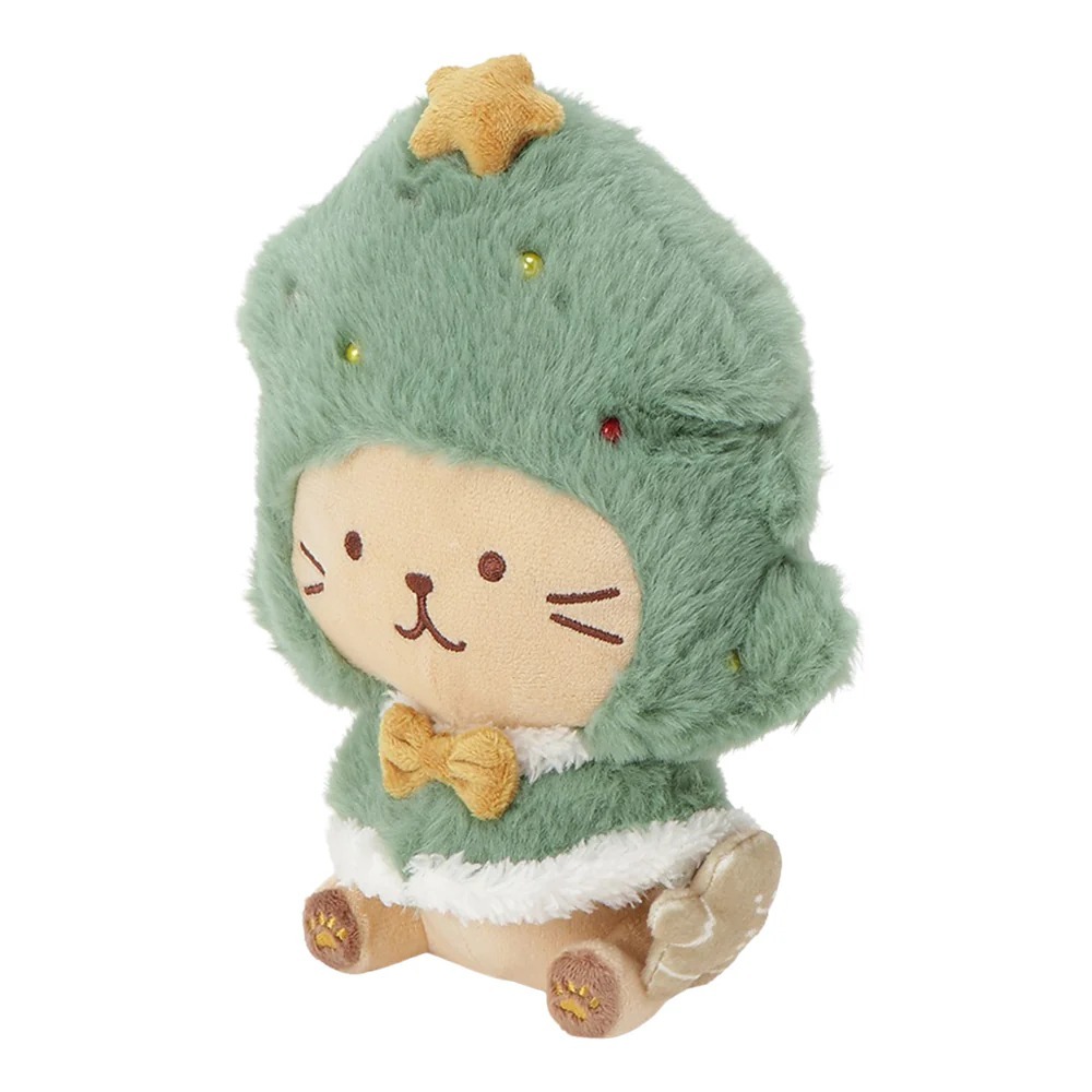 Fuku Fuku Nyanko Christmas Sitting Doll 20cm - ChaChaMaru