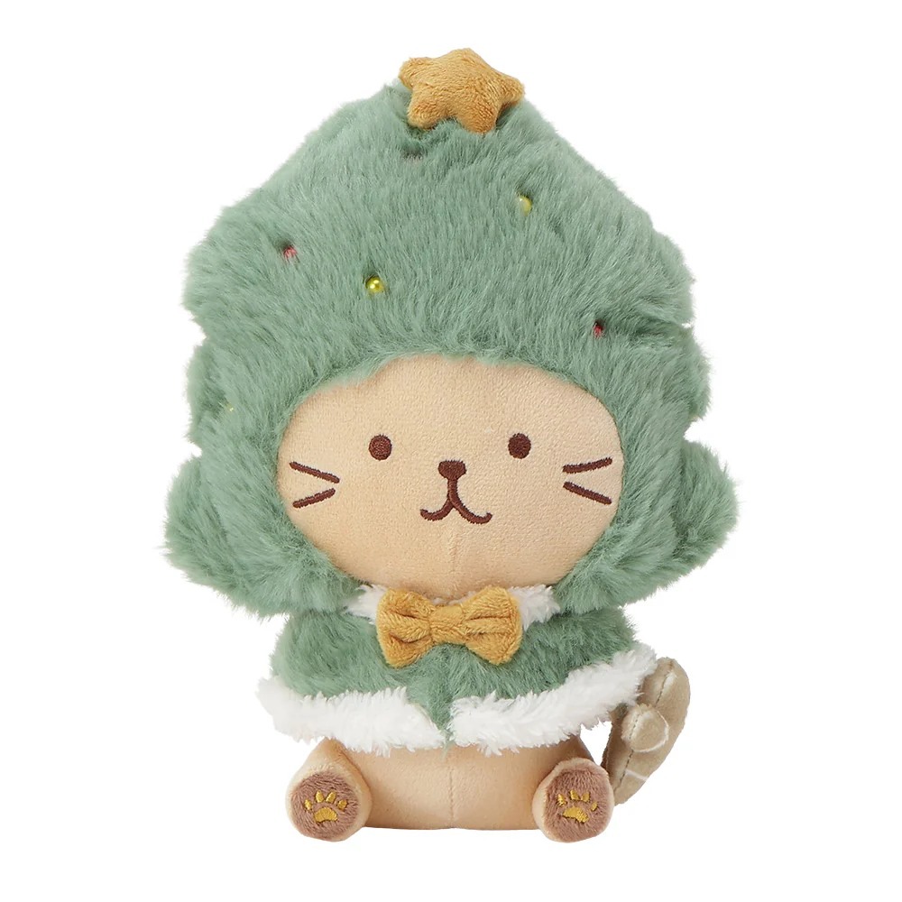 Fuku Fuku Nyanko Christmas Sitting Doll 20cm - ChaChaMaru