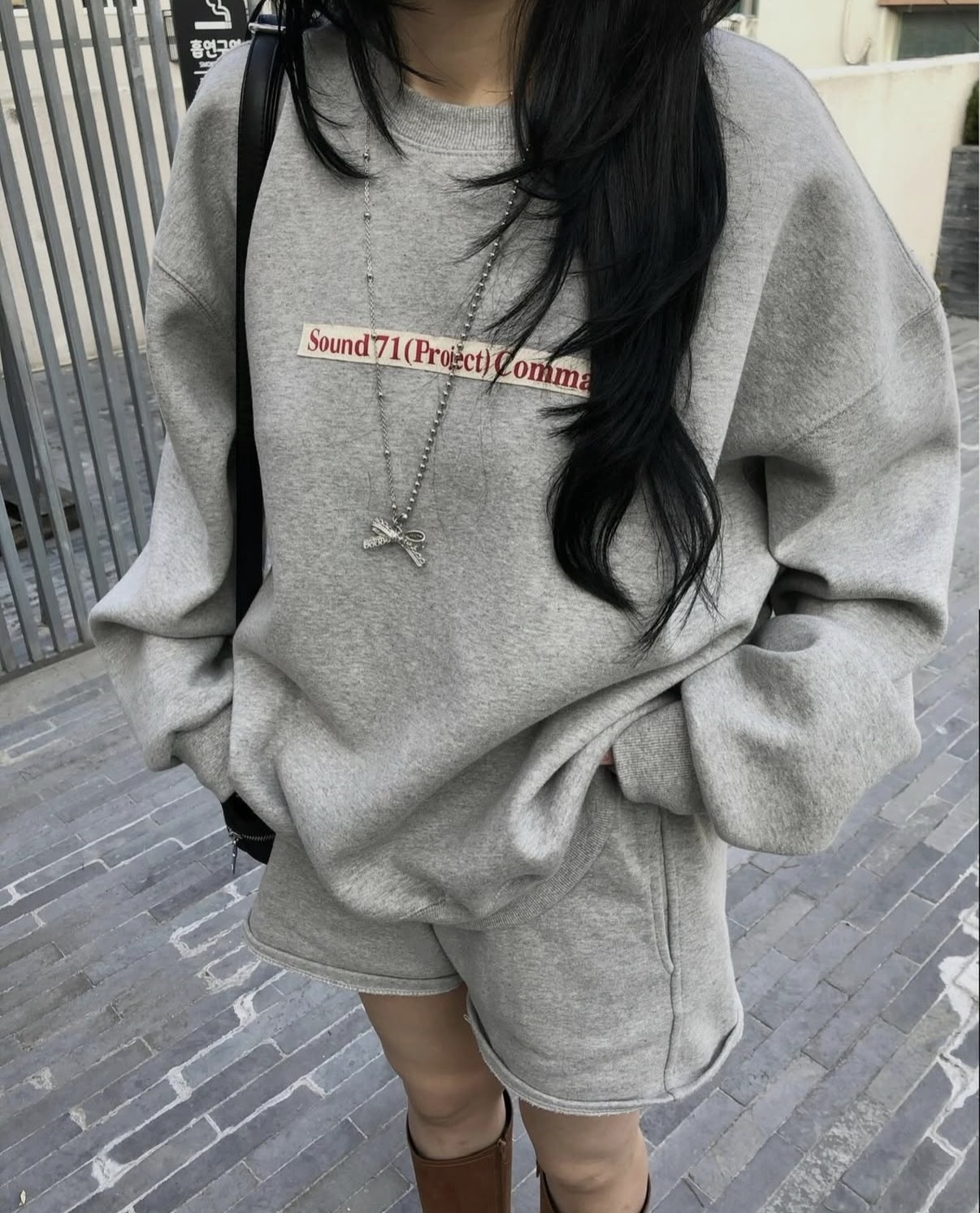 ❥現貨 超硬挺重磅大學T 無刷毛