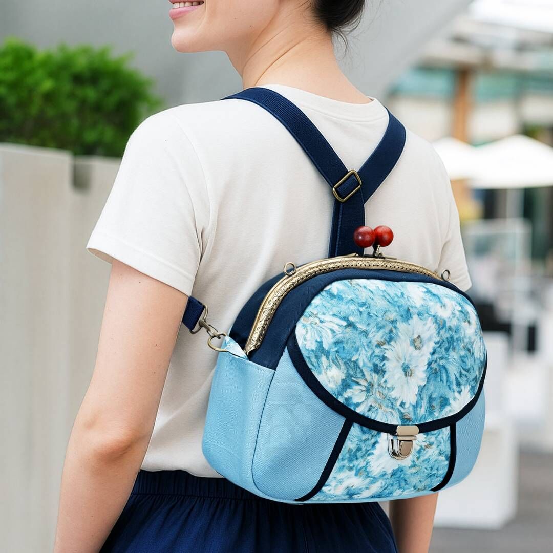 側背後背手提三用包【成品包】｜限量·僅有一個