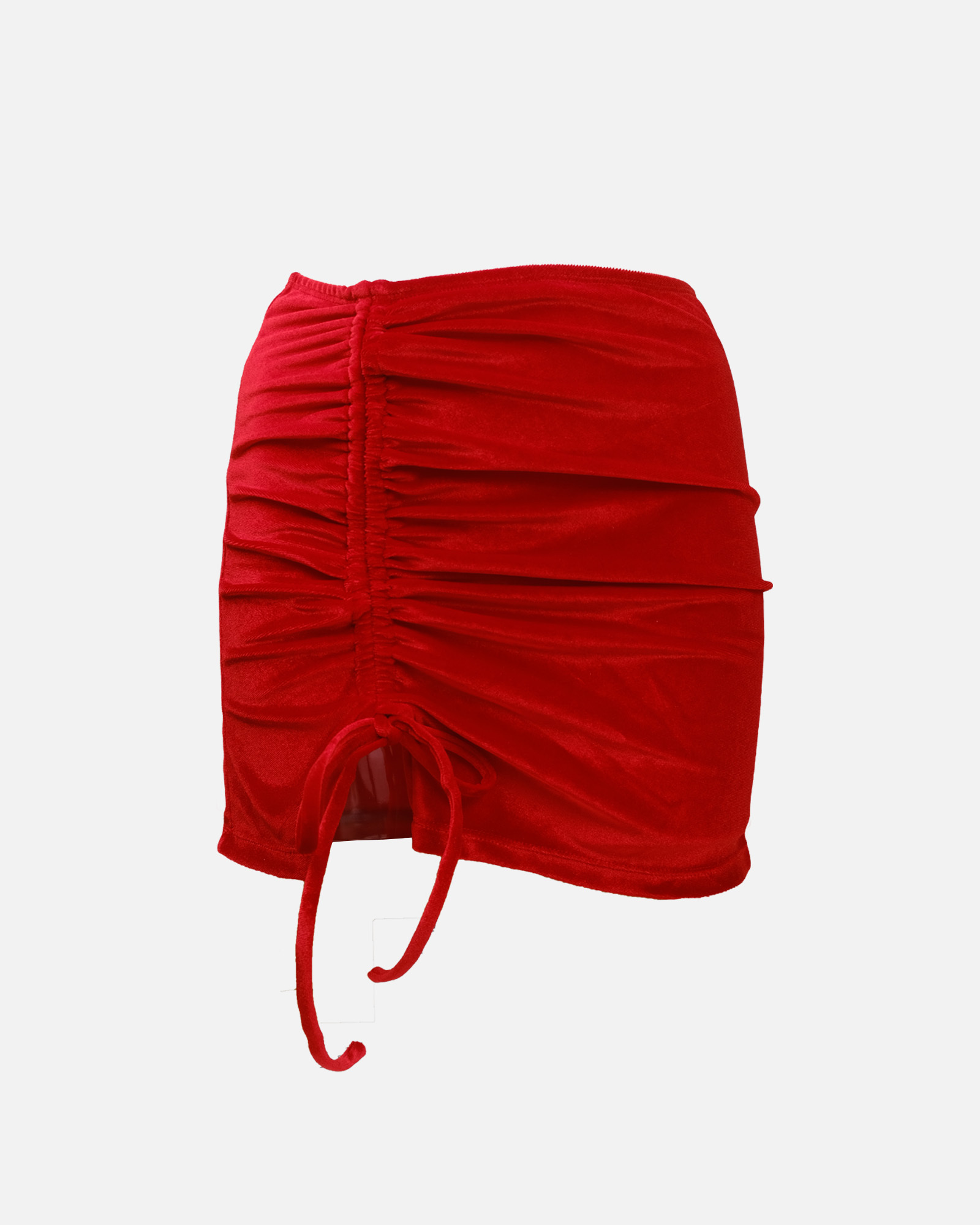 【紅絨】Aura 開衩抽繩外罩泳裙