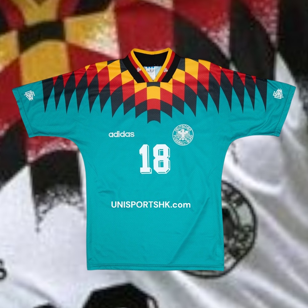1994 Germany Retro Away Shirt with Nameset