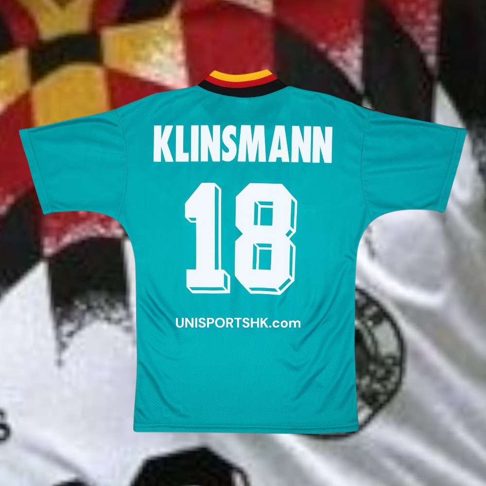 1994 Germany Retro Away Shirt with Nameset