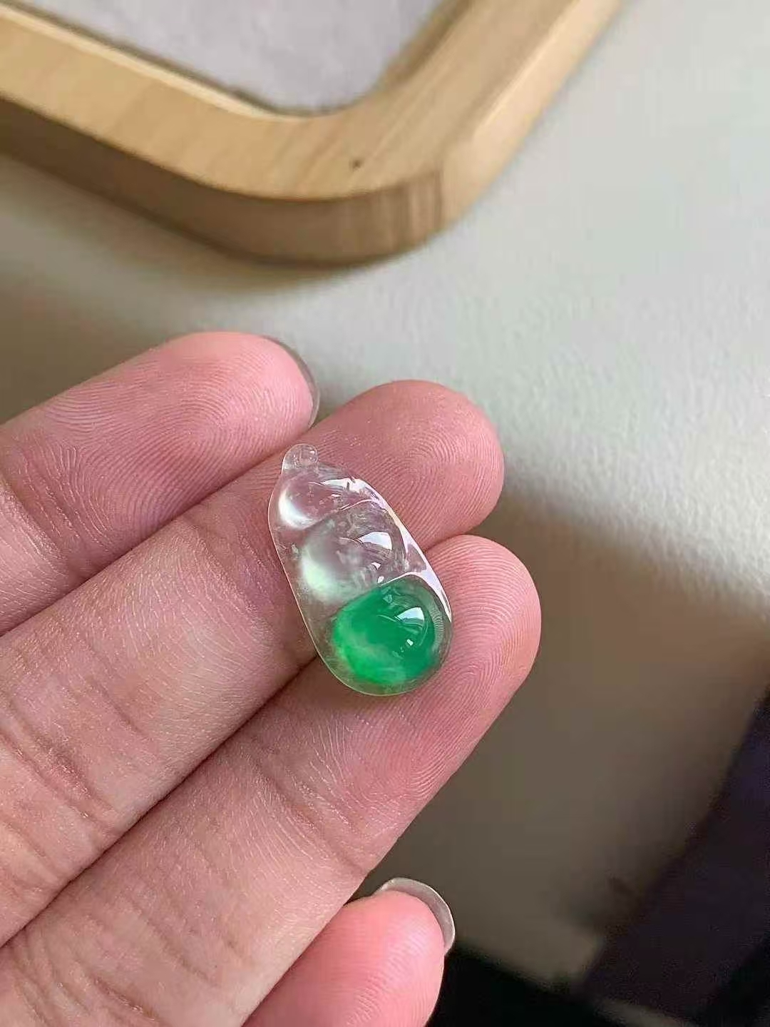 翡翠福豆,天然翡翠A玉, 緬甸玉, Jade, Jadeite