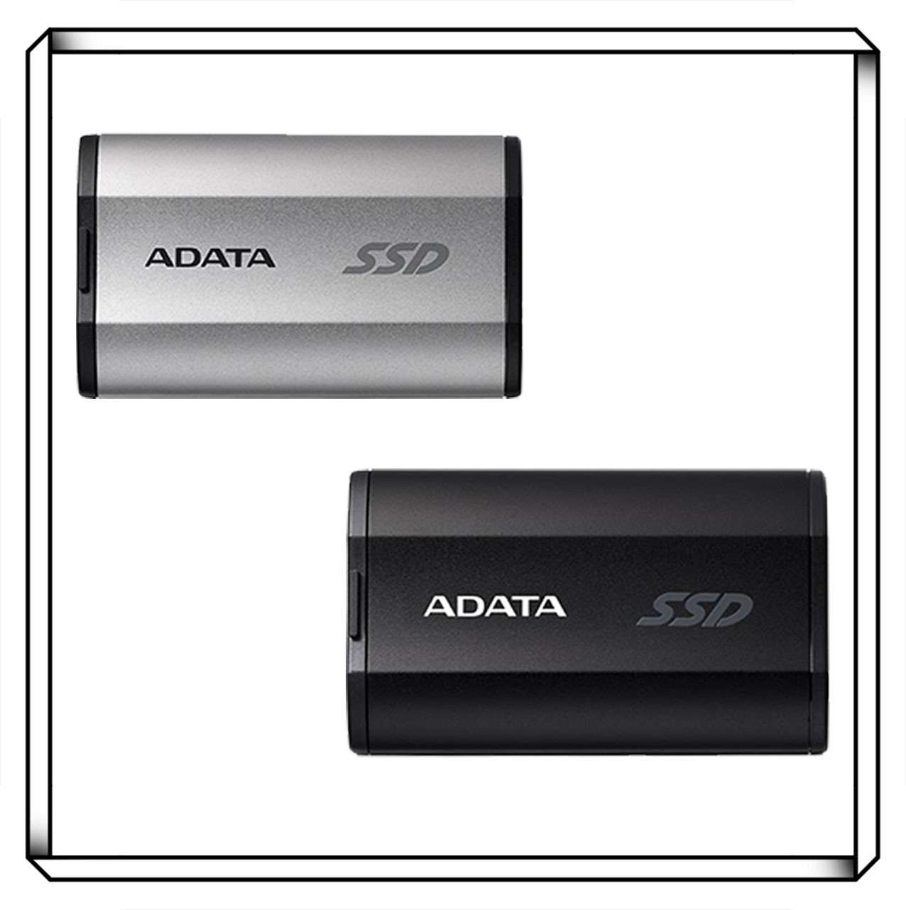 ADATA 威剛 SSD SD810 500GB 1TB 2TB 外接式固態硬碟 SSD (銀灰/黑)