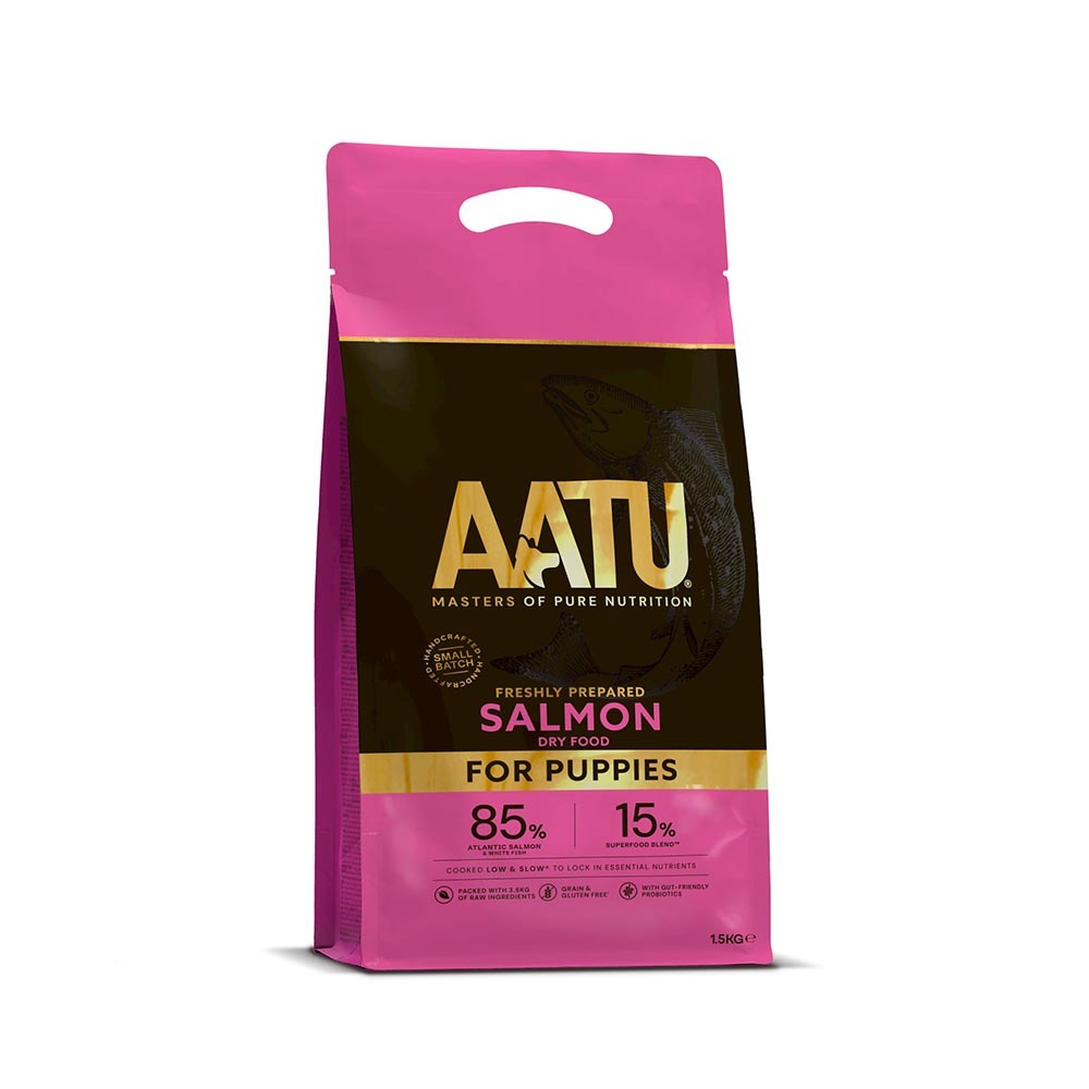 AATU 超級8皇室85%鮭魚 無穀幼犬糧