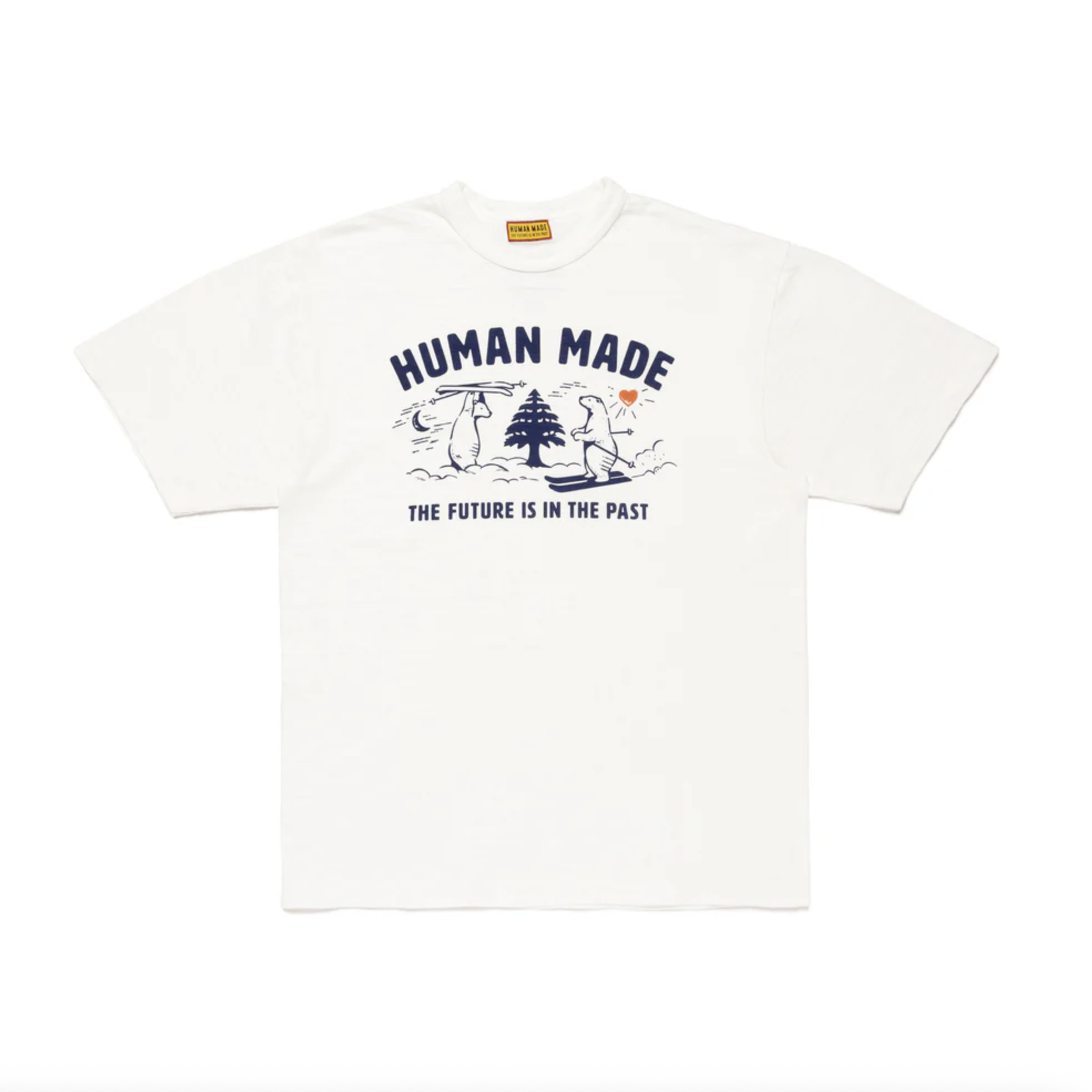 -(B018)-HUMAN MADE FW25 GRAPHIC T-SHIRT 聖誕北極熊 短T 黑色/白色-HM30TE016
