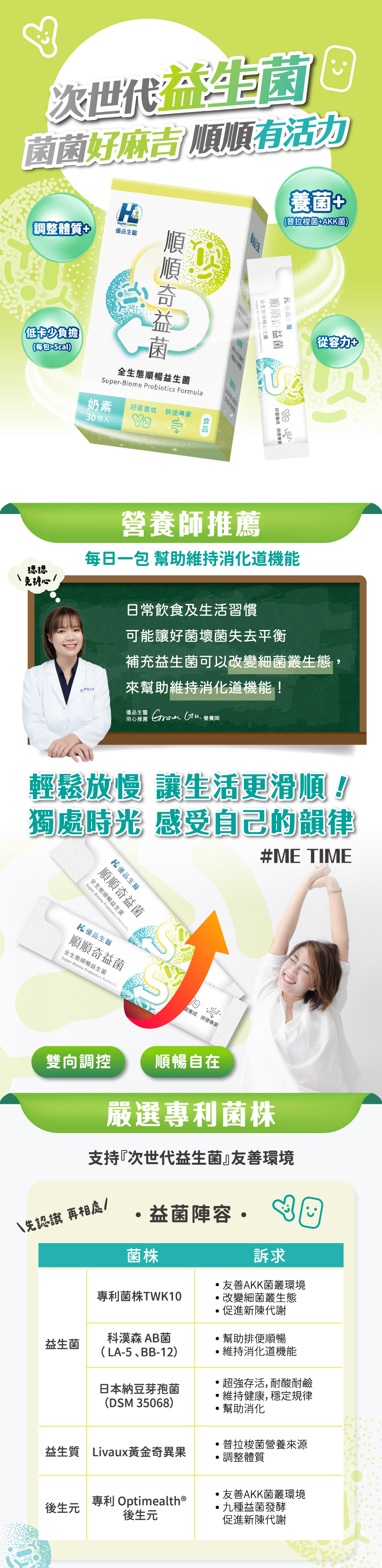 順順奇益菌，次世代益生菌