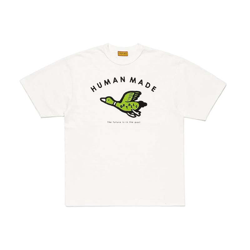 HUMAN MADE GRAPHIC T-SHIRT 鴨子 飛雁 短袖 白色 HUMAN-291CM [台灣現貨]