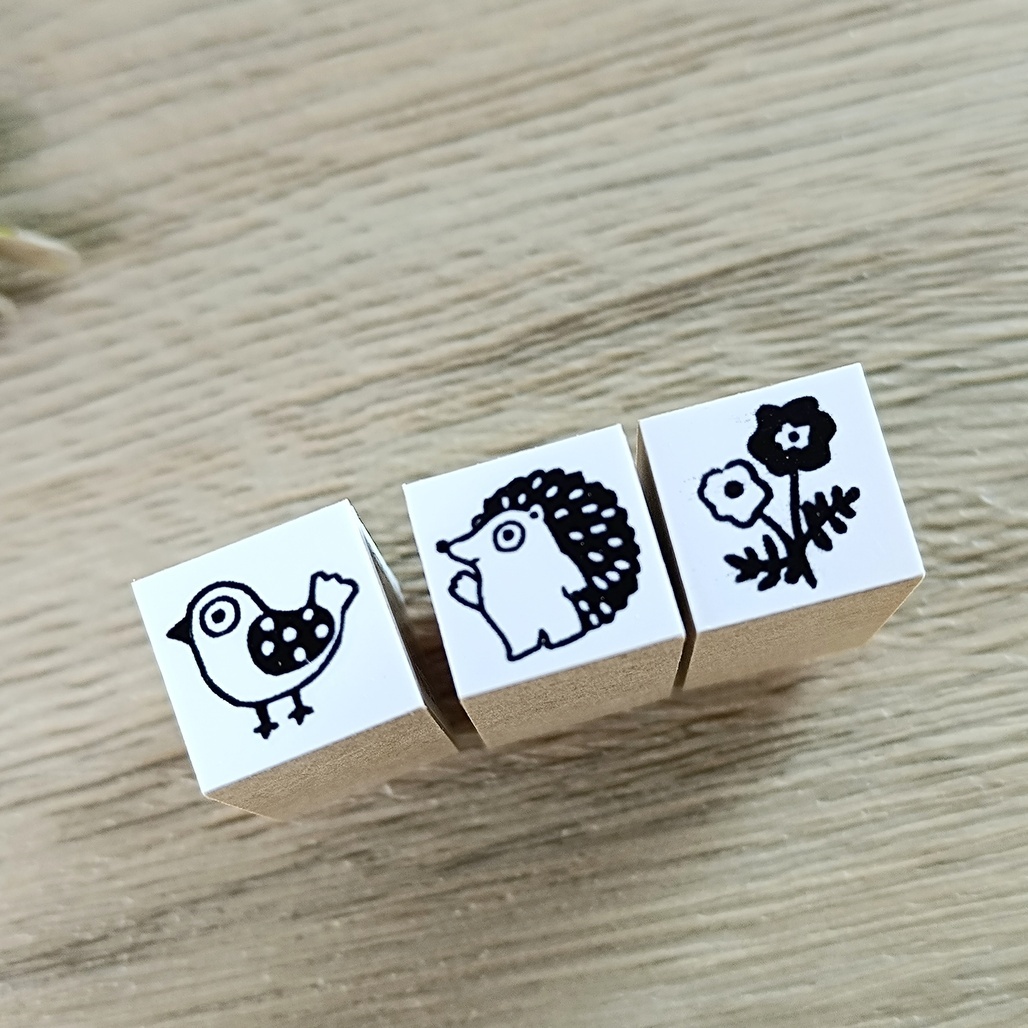 日本北岸由美×SANBY．迷你印章 三款