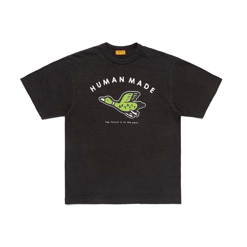 HUMAN MADE GRAPHIC T-SHIRT 鴨子 飛雁 短袖 黑色 HUMAN-292CM [台灣現貨]