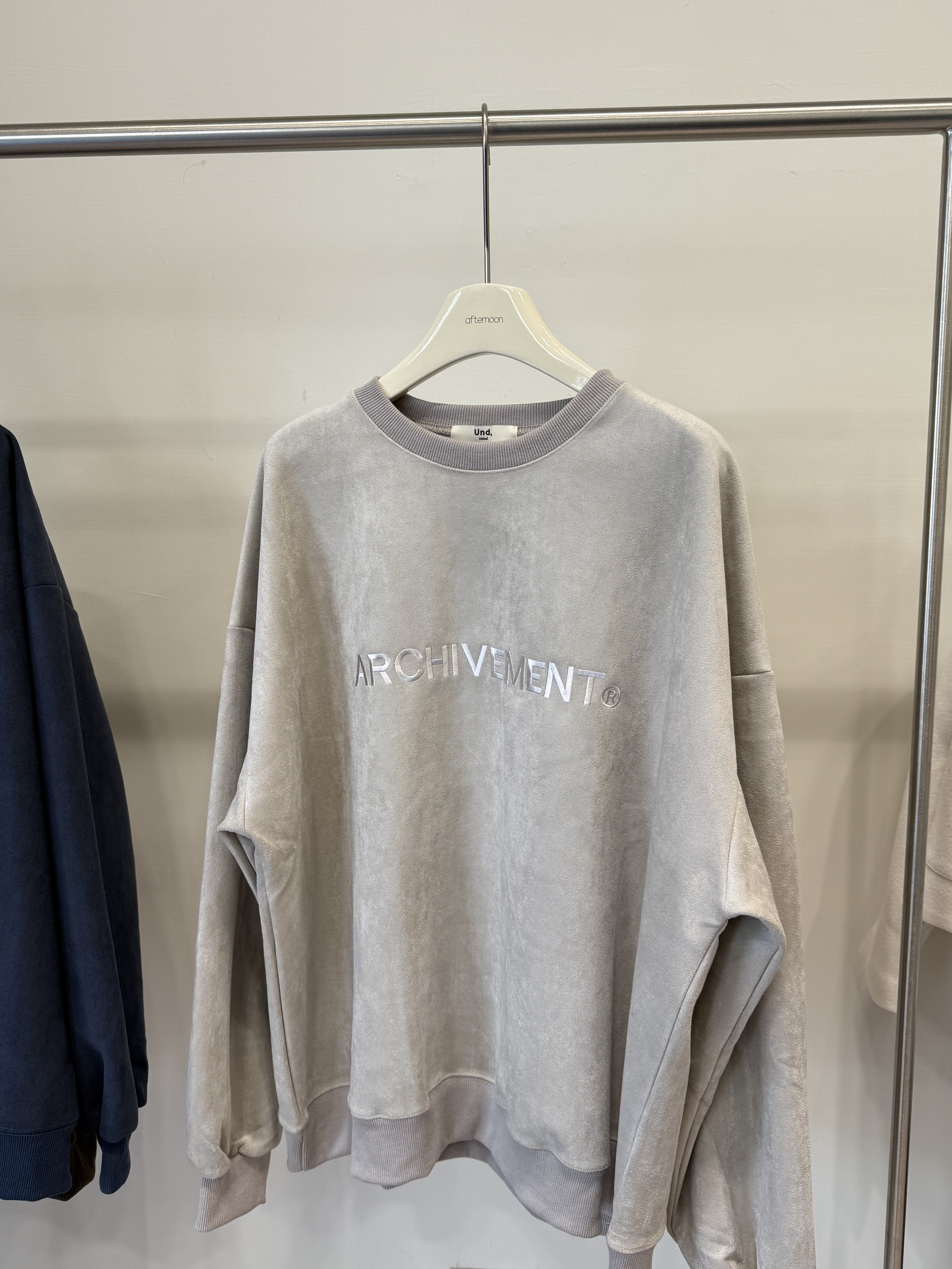 248 高質感麂皮衛衣