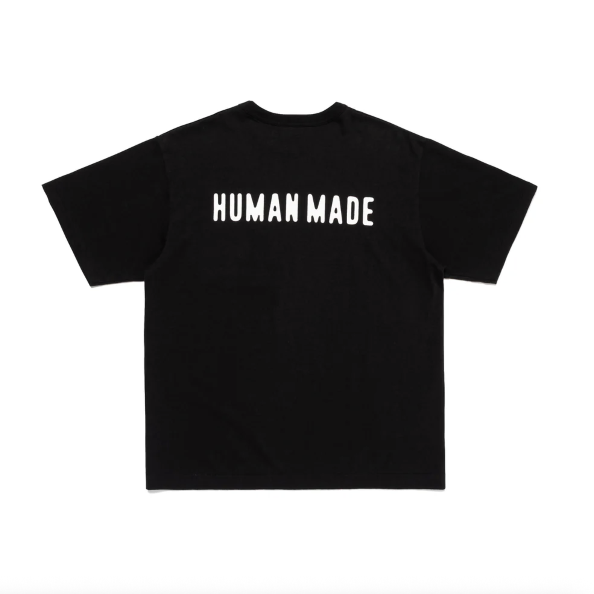 -(B018)-HUMAN MADE FW25 HEART POCKET T-SHIRT 小愛心 口袋T 黑色-HM30CS048