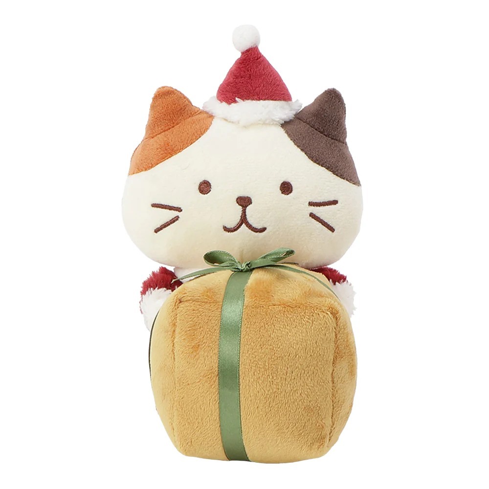 Fuku Fuku Nyanko Christmas Sitting Doll 20cm - Michelangelo