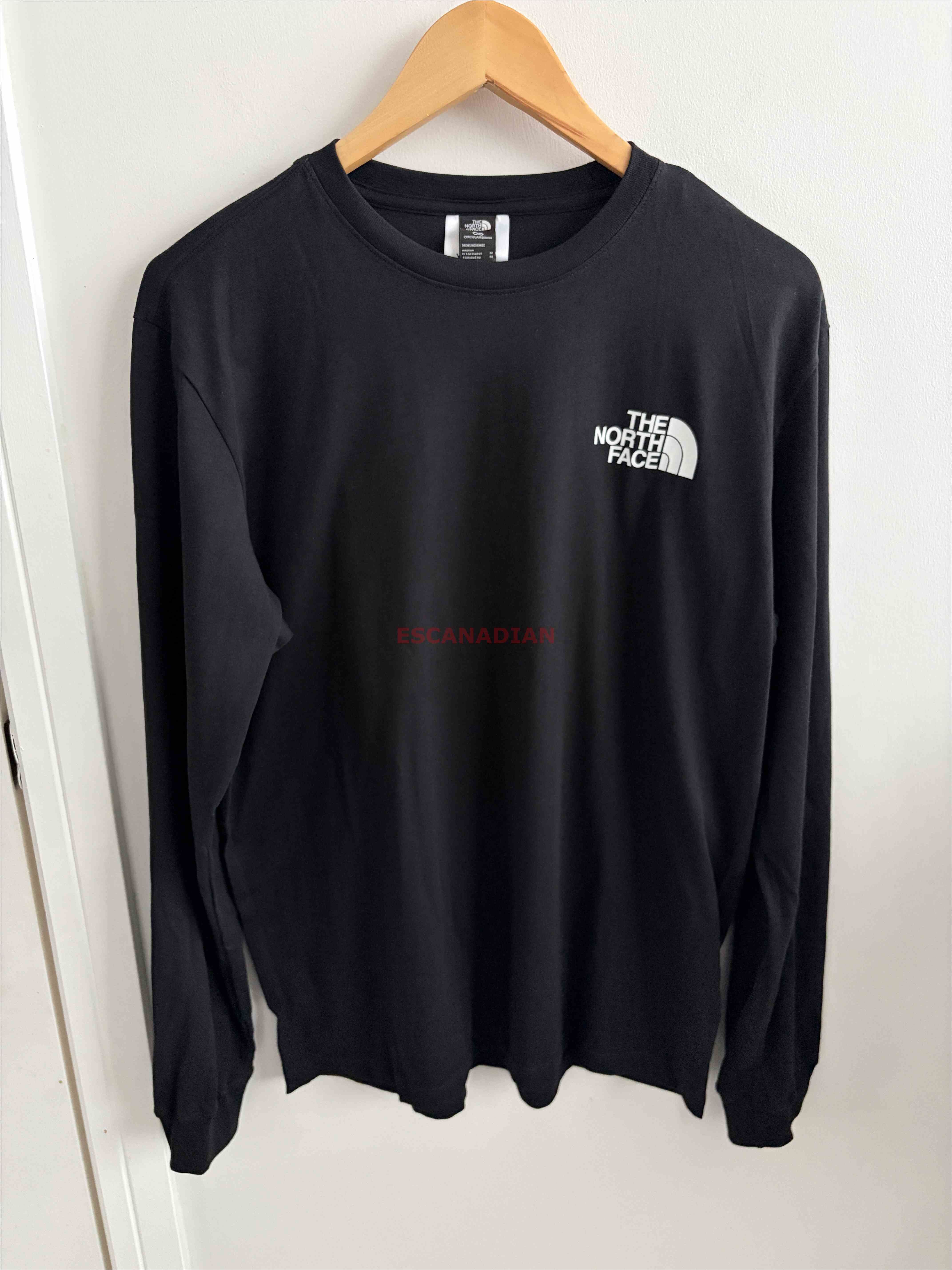 THE NORTH FACE 男大人 BIG BOX 正反圖案 長TEE