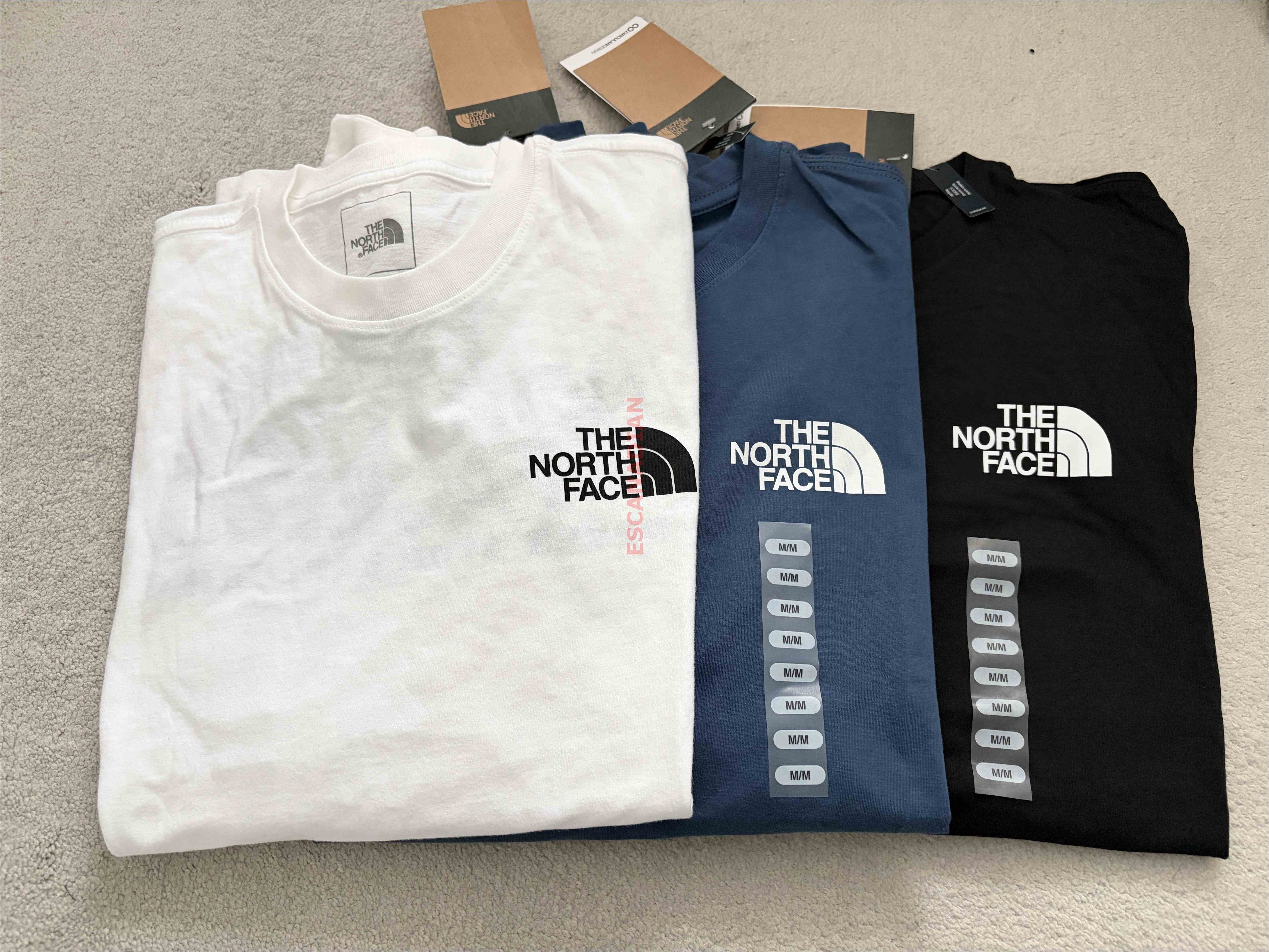 THE NORTH FACE 男大人 雙面LOGO 長TEE (3色) (前小後大)