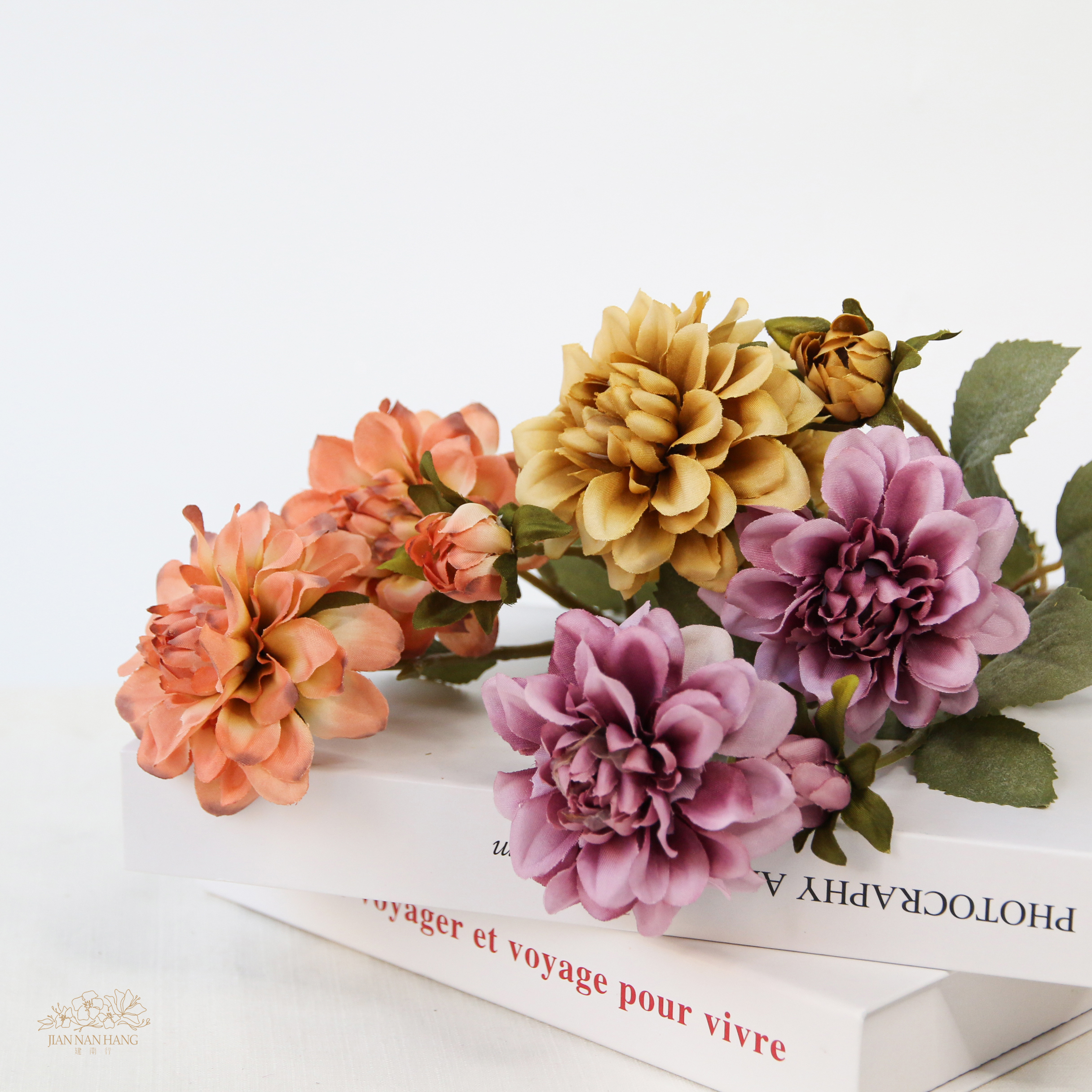 人造花Clair環保再生系列-大麗花 3色