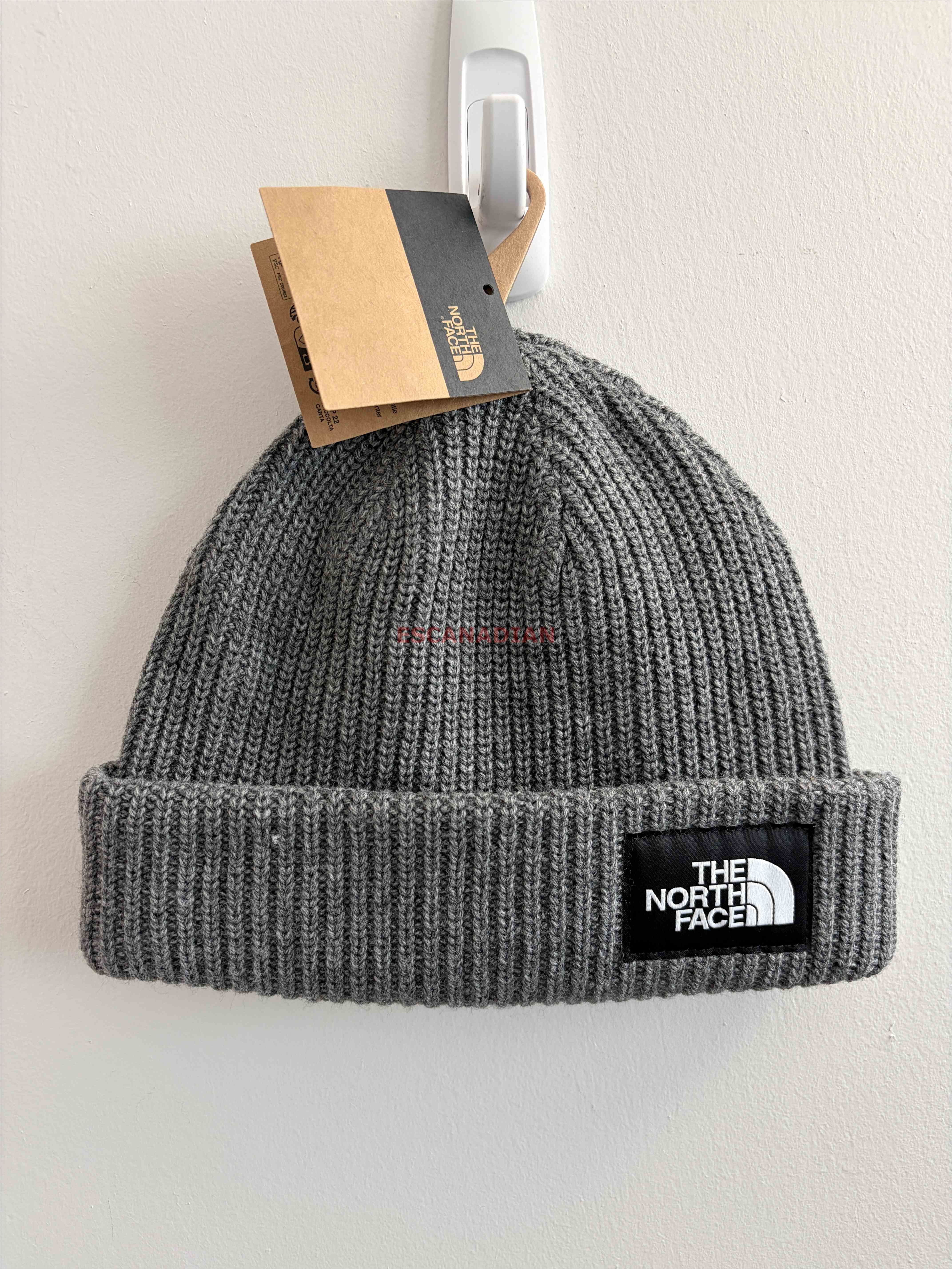 THE NORTH FACE 大人 厚款 棉質 粗針織 毛帽