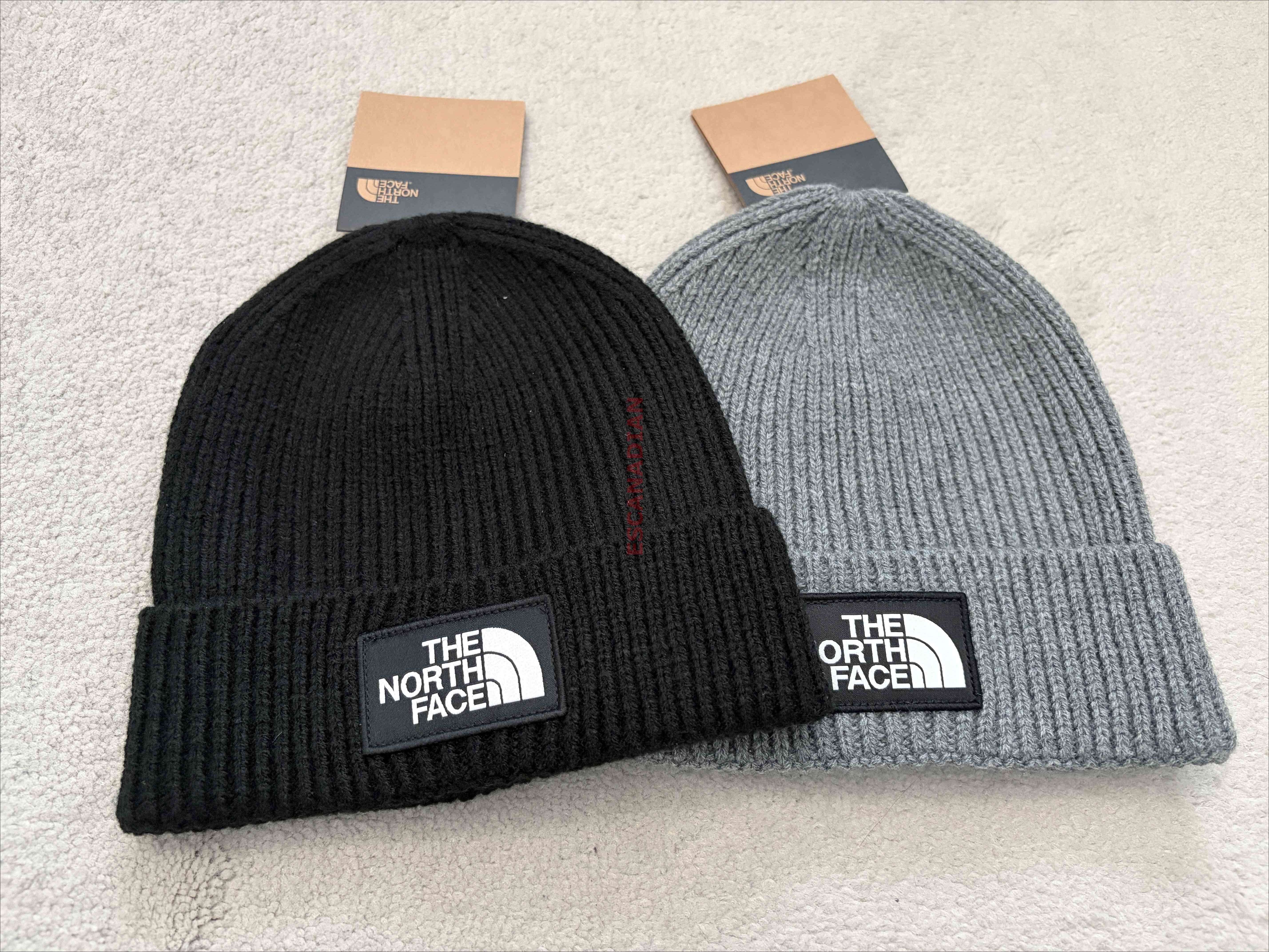 THE NORTH FACE 大人 經典款 標誌 毛帽 (2色)