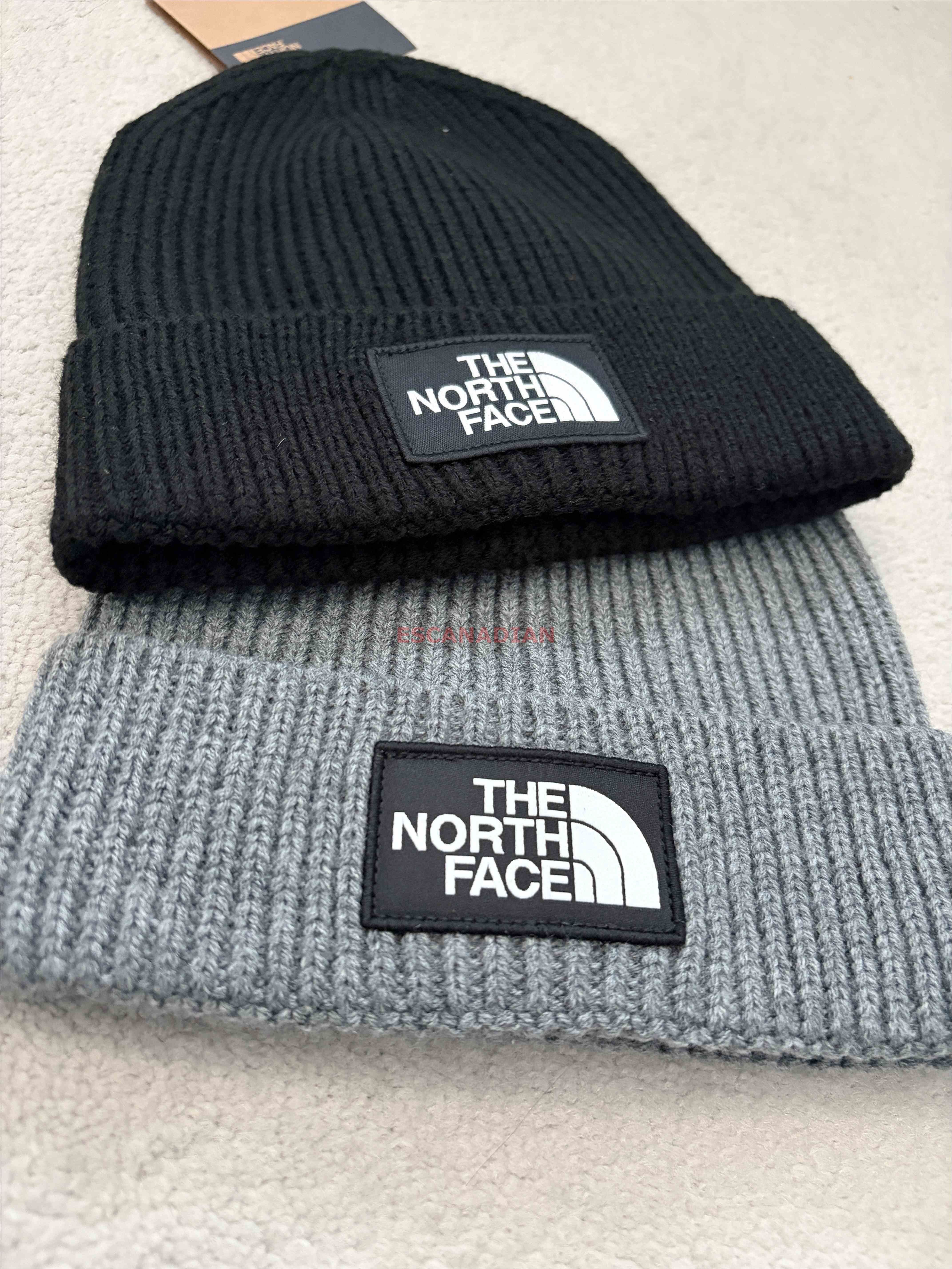 THE NORTH FACE 大人 經典款 標誌 毛帽 (2色)