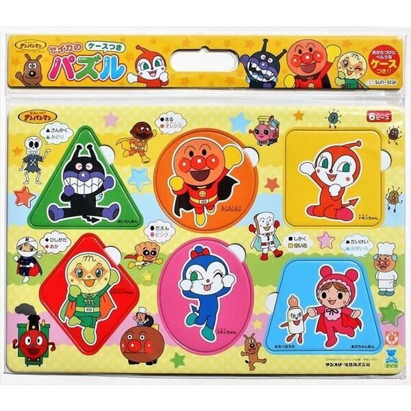 ANPANMAN麵包超人 袋裝快樂拼圖  6片 (E款、F款)
