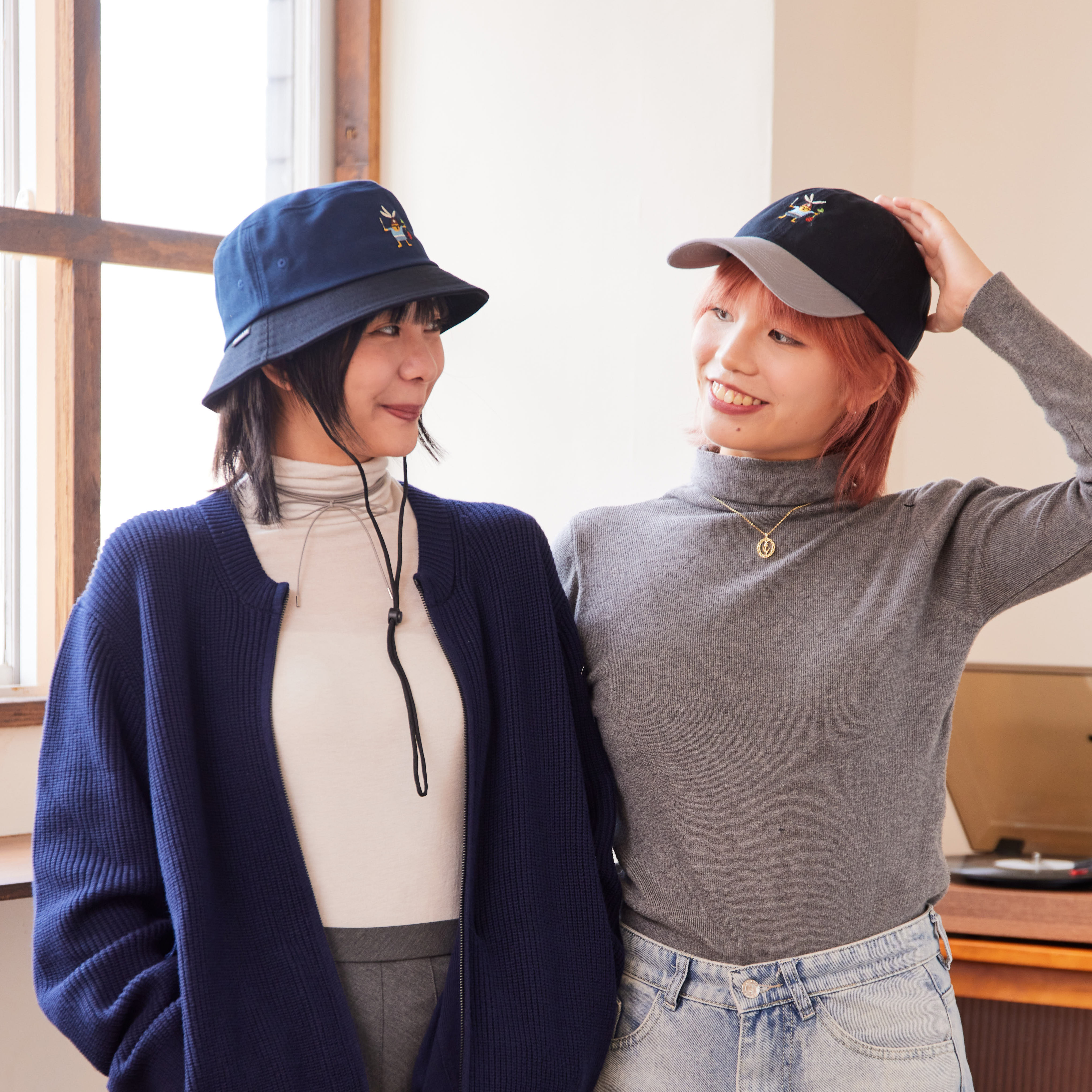 《部落生活》城市復古棒球  拼色帽