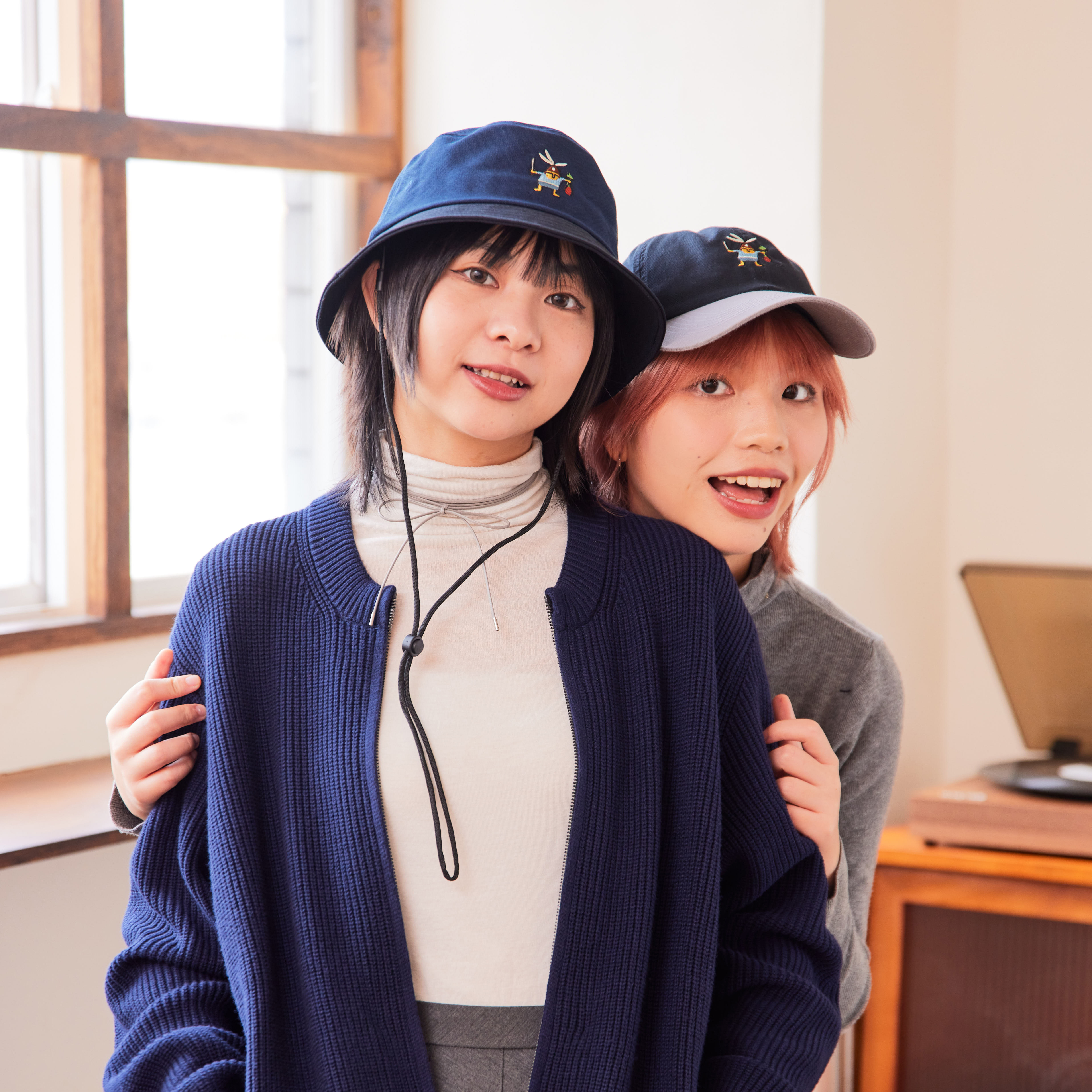 《部落生活》城市復古棒球  拼色帽