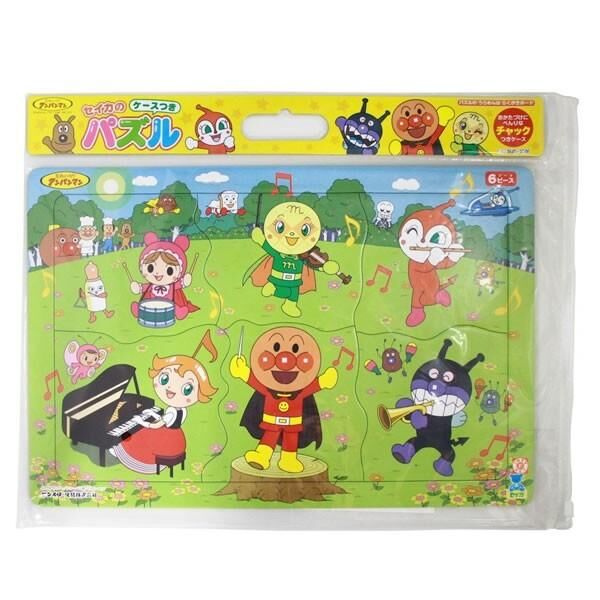 ANPANMAN麵包超人 袋裝快樂拼圖  6片 (E款、F款)