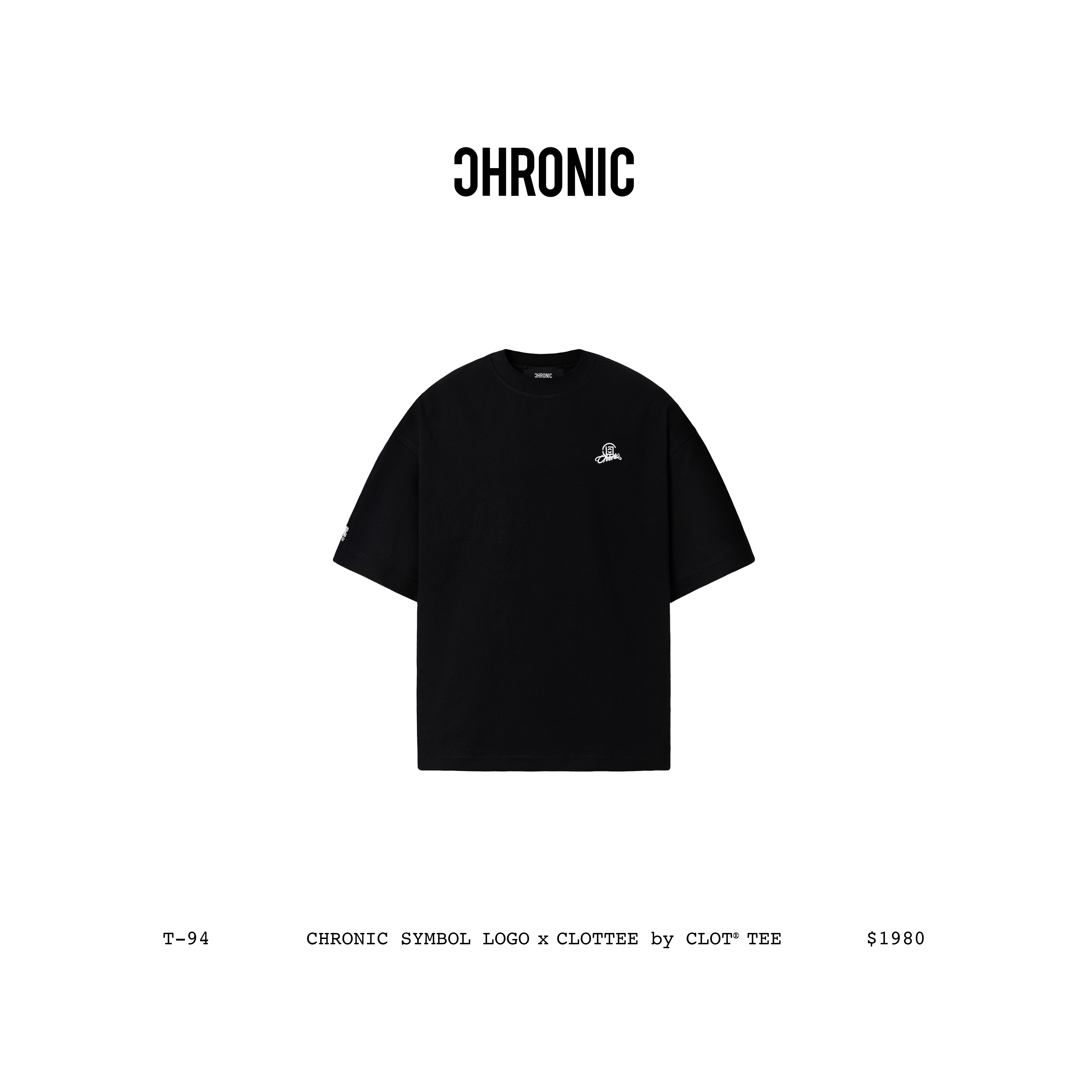 CHRONIC SYMBOL LOGO x CLOTTEE by CLOT® TEE / T-94