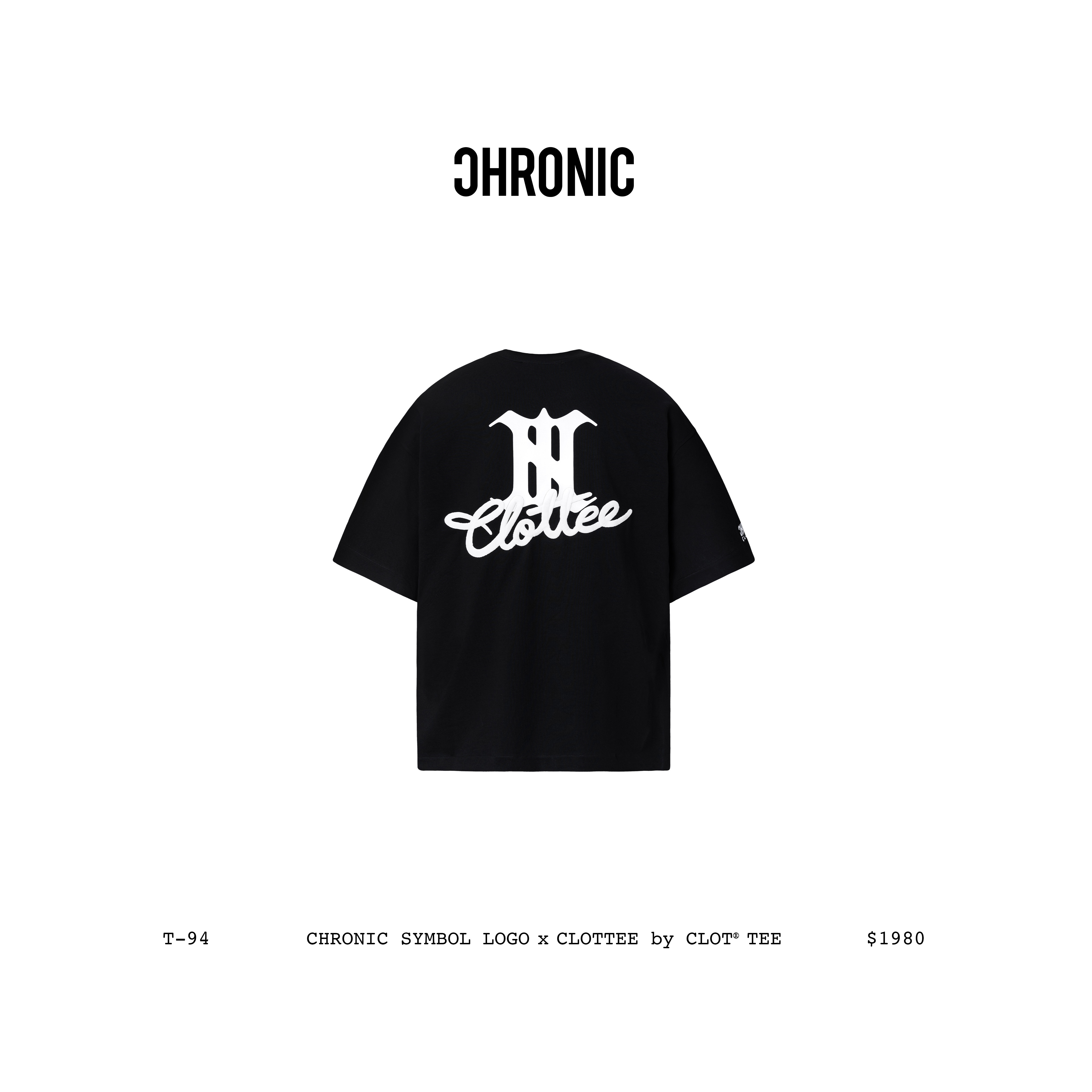 CHRONIC SYMBOL LOGO x CLOTTEE by CLOT® TEE / T-94