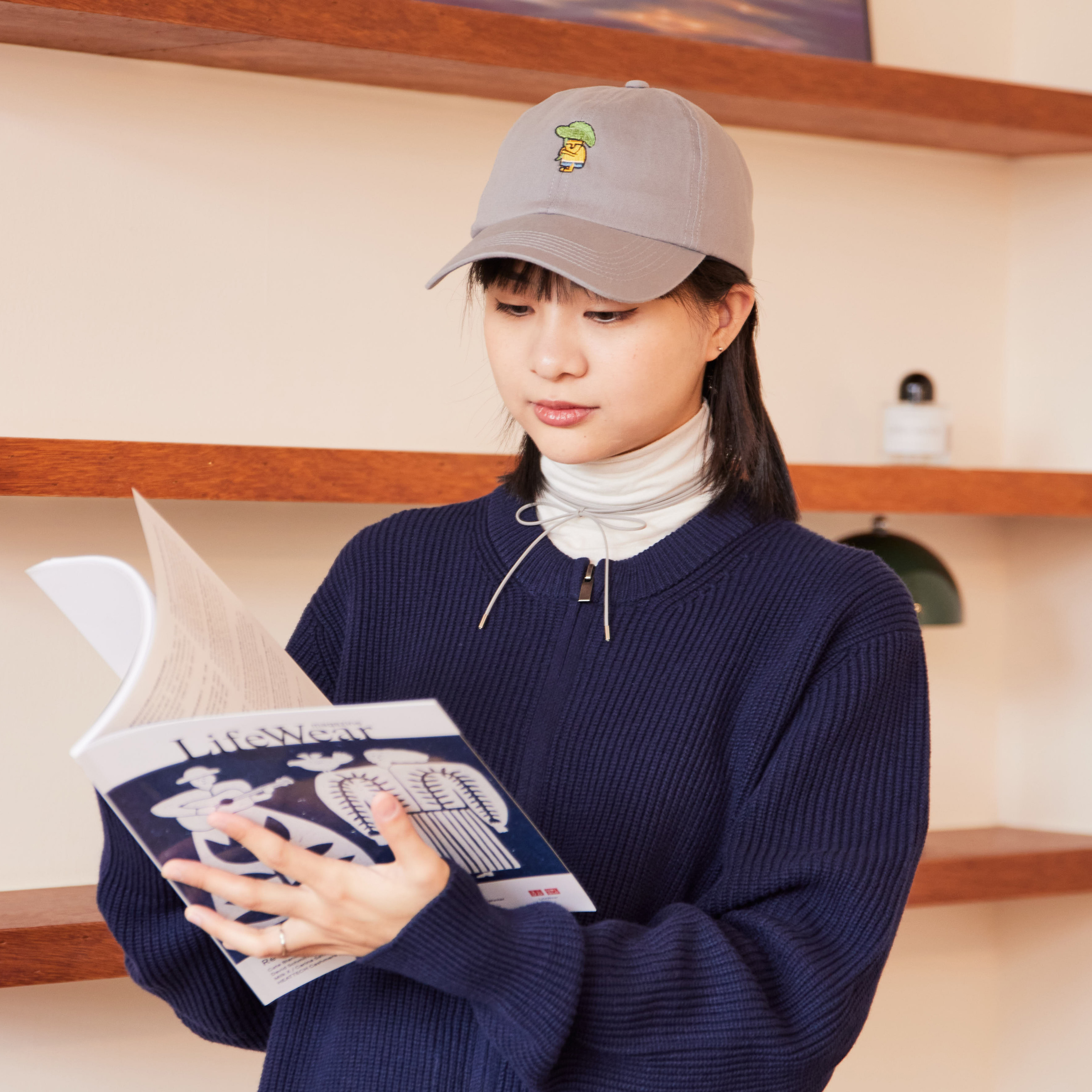 《部落生活》城市復古棒球  單色帽