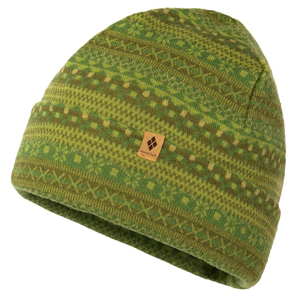 Mont-bell Merino Wool Jacquard Warmer Cap 美麗諾羊毛保暖帽 1118236 (3色選擇) [HappyOutdoor]
