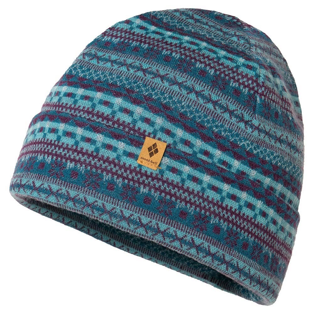 Mont-bell Merino Wool Jacquard Warmer Cap 美麗諾羊毛保暖帽 1118236 (3色選擇) [HappyOutdoor]