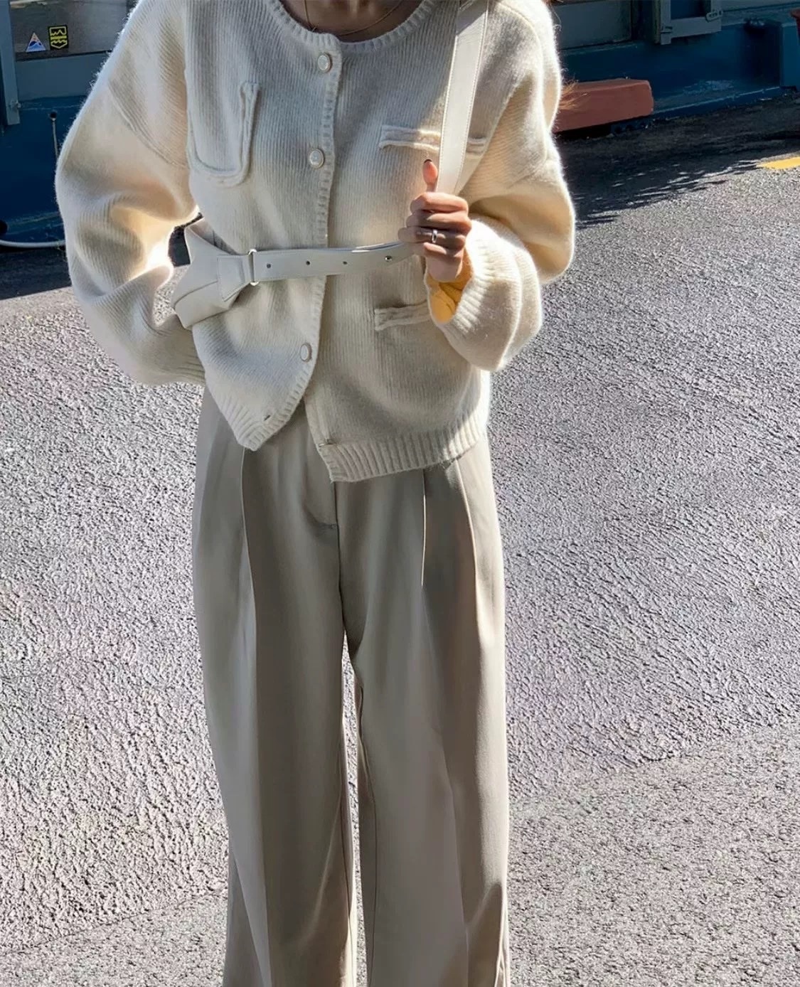 828 正韓慵懶千金針織外套