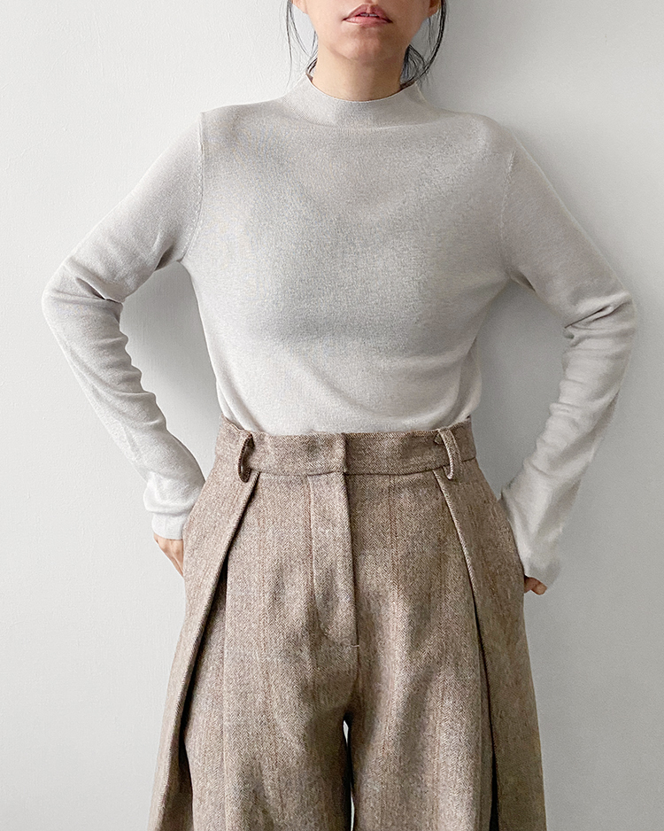 MFT-2844 羊毛小領針織衫