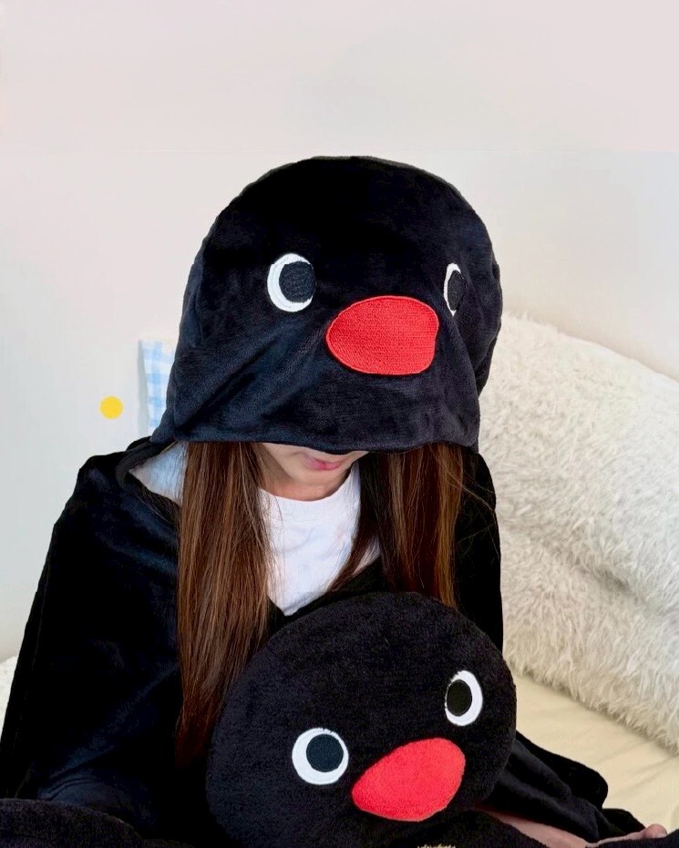 PINGU 企鵝家族 法蘭絨毛毯