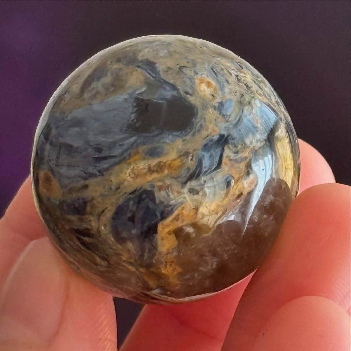 [原石] 風暴彼得石共生石英 水晶球