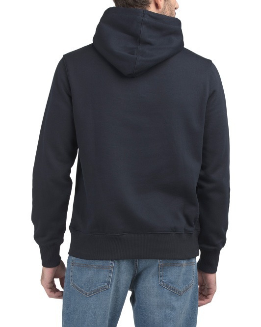 【直播】TOMMY HILFIGER LL121121 男裝LOGO抓絨連帽衛衣