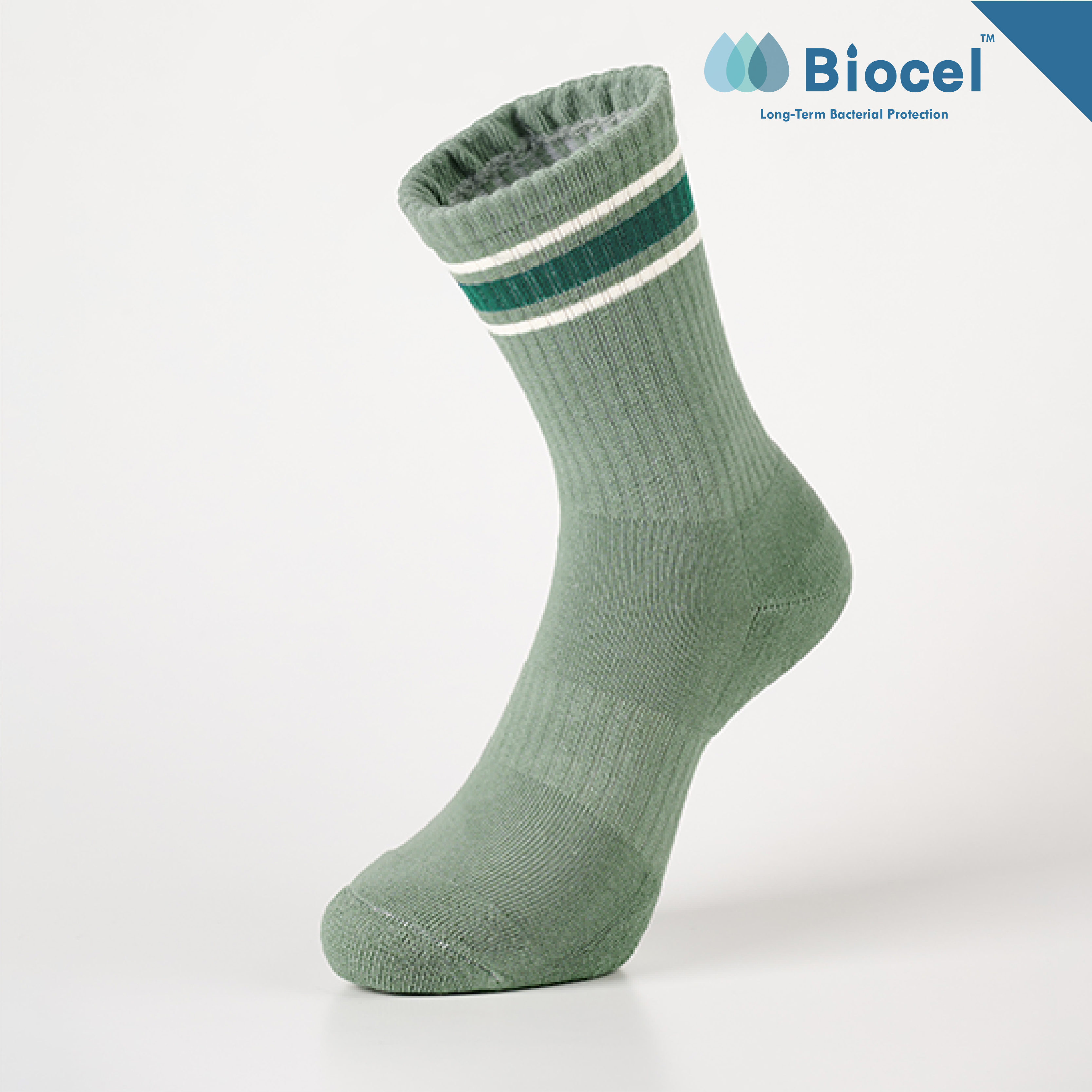 自由拼圖(細粗細)〈灰綠色〉