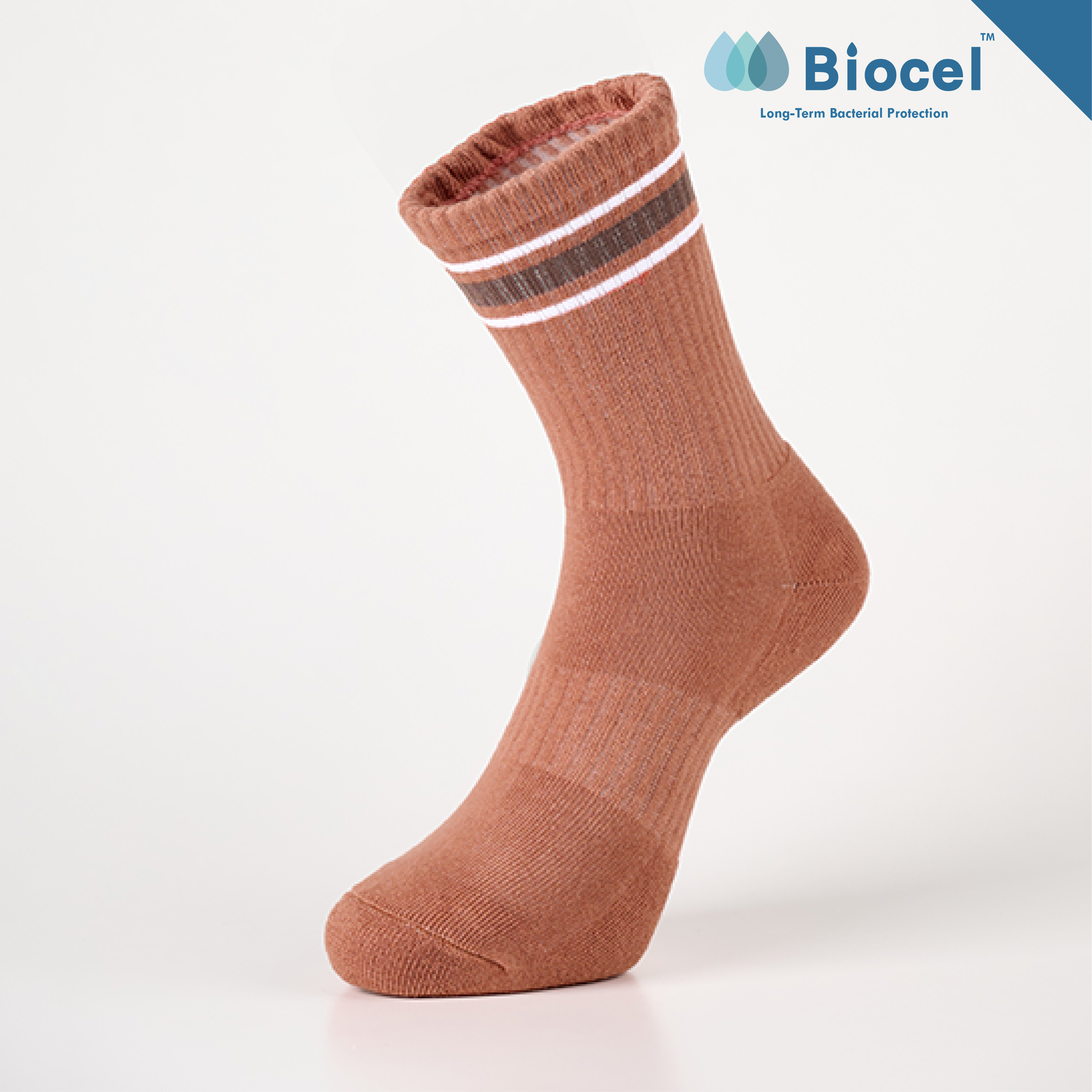 自由拼圖(細粗細)〈磚紅色〉