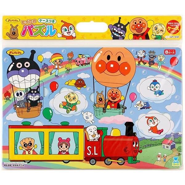 ANPANMAN麵包超人 袋裝快樂拼圖 8片 (E款、F款)