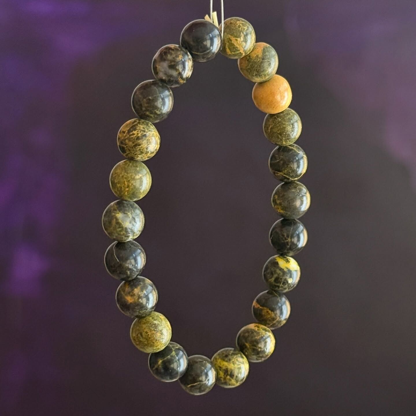 [原石] 大黃蜂碧玉 水晶手串