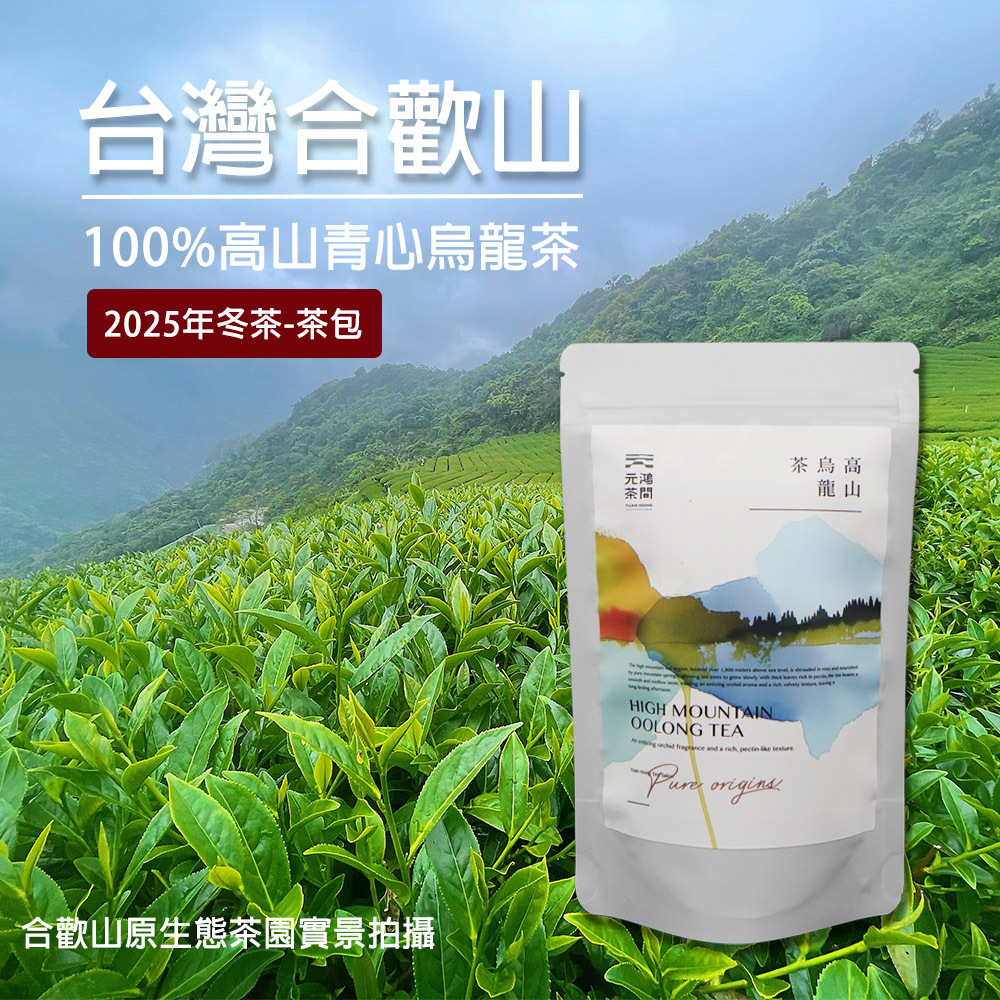 【元鴻好茶】合歡山高山烏龍茶包20入/包
