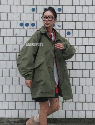 ᴴᴼᵀ ▸▸店長推薦◃◃ 秋冬新款/  加厚鋪棉防潑水外套 MANIFEST正韓🇰🇷