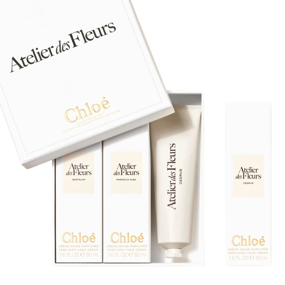 Chloe 仙境花園系列護手霜組(3入)-(北國雪松+木蘭詩語+檀木夜旅) - 任選