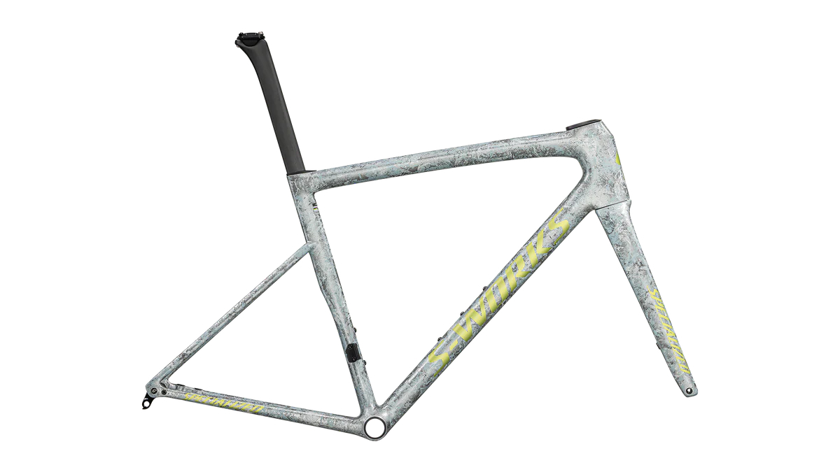 【SPECIALIZED】 公路車架25 SW TARMAC SL8 DISC 雪花銀