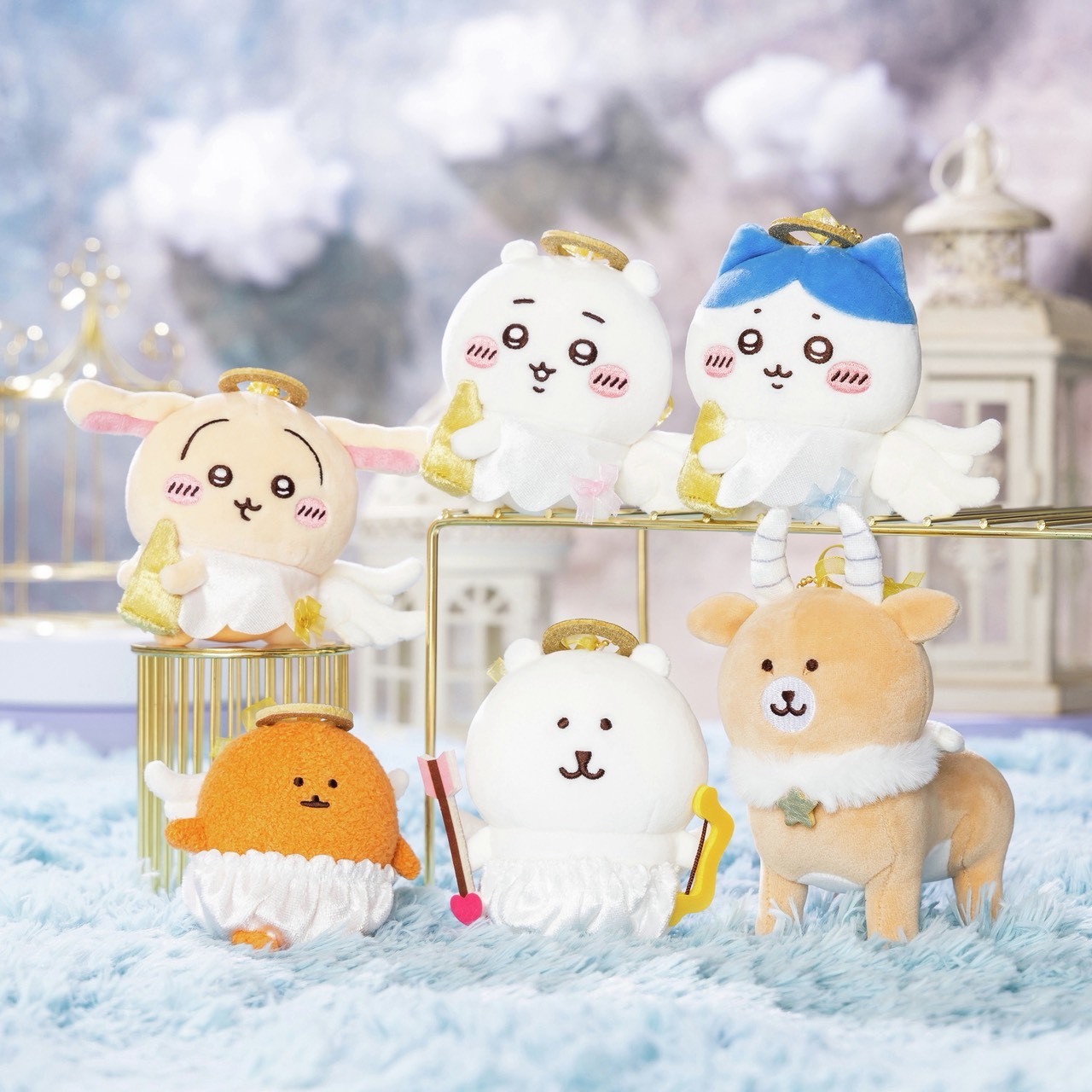 KTQ STORE ‧ 日本 Chiikawa 吉伊卡哇 自嘲熊 軟萌拍拍天使吊飾