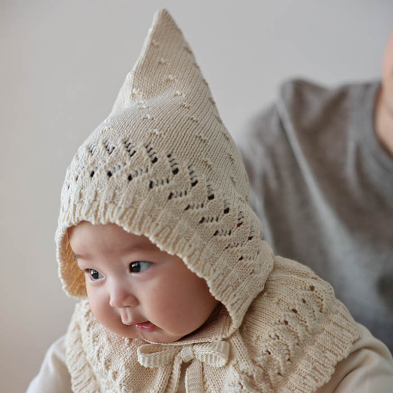 COFUCU 莉莉安有機棉針織精靈帽