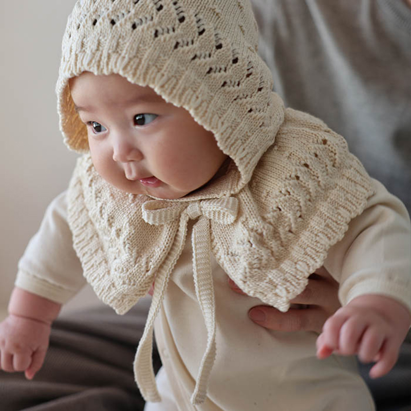 COFUCU 莉莉安有機棉針織領片圍兜