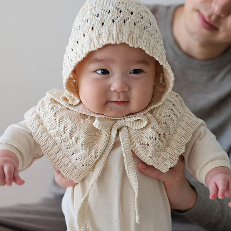 COFUCU 莉莉安有機棉針織領片圍兜